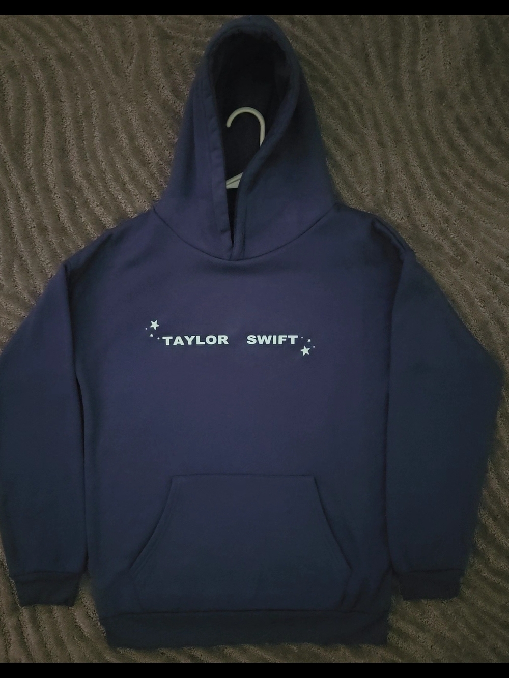 Taylor Swift Navy Blue Logo Hoodie